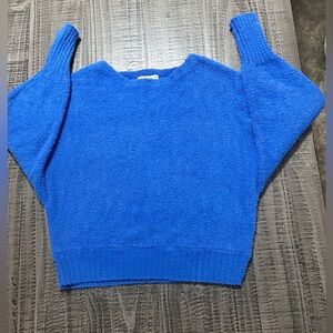 Sincerely Jules Blue Mega-Soft Women's Sweater Sweatshirt